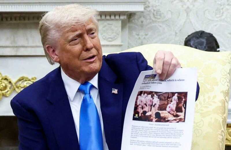 Трамп представил кадры из Конго в качестве подтверждения геноцида белого населения в Южной Африке